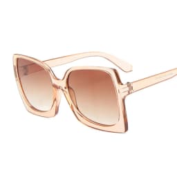 Oversized Square Sunglasses Woman Fashion Brand Designer Sun Glasses Female Big Frame Retro Mirror Vintage Luxury Oculos De Sol