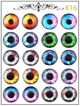 New Blythe Doll Eye Piece Pattern Paper DIY Doll Eye Accessories