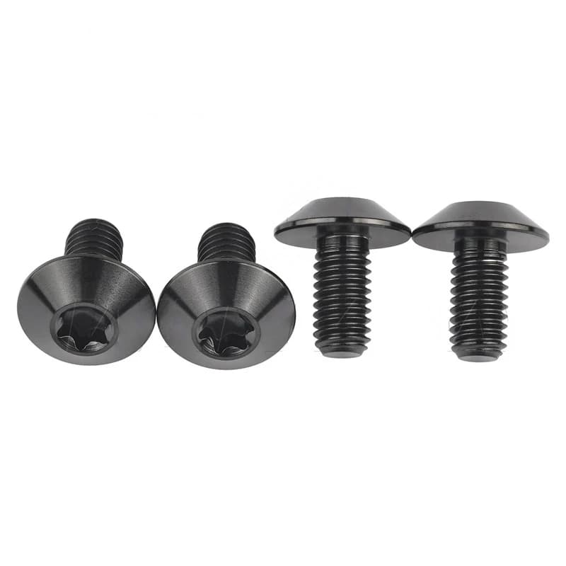 Helmet Tail for PISTA GPR Wing Special Screw Stainless Steel Cross Round Screw Carbon Steel Round Cap Head Phillips Screws Bolts