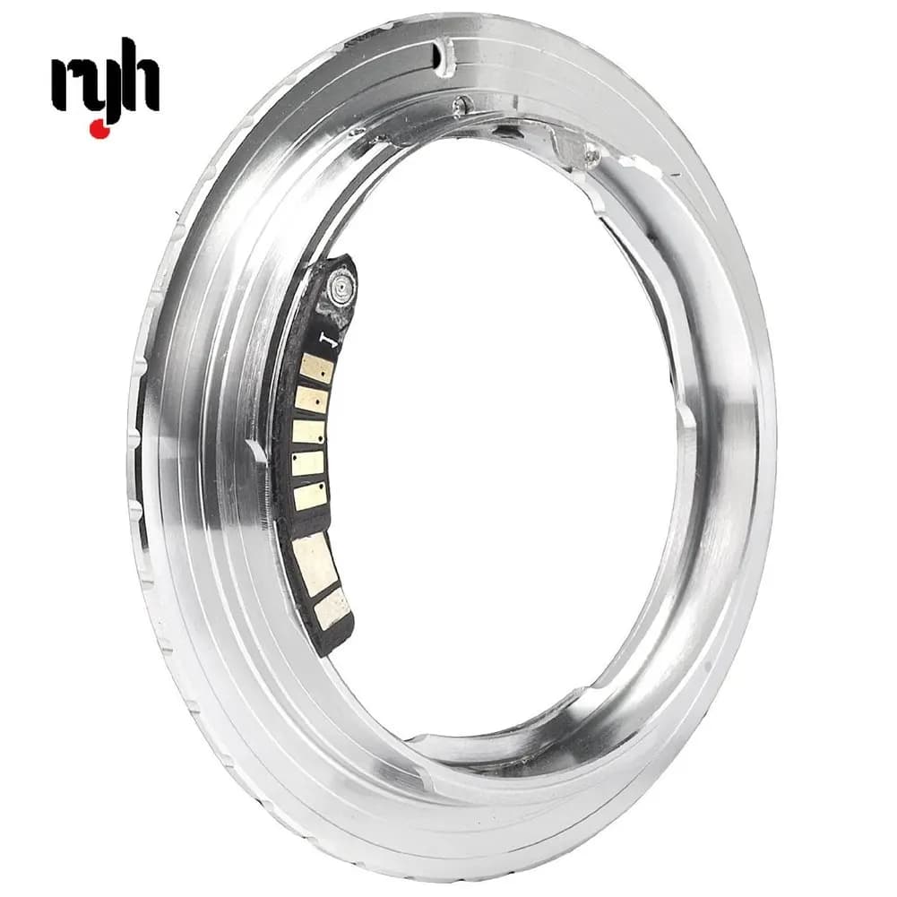 AF Confirm with Chip Lens Adapter for Nikon F AI AIS Lens To Canon EOS EF 5D 7D 600D DC192