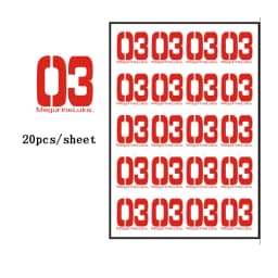 Brdwn V+ 01 Miku 02 Rin/Len 03 Luka Cosplay Tattoo Stickers