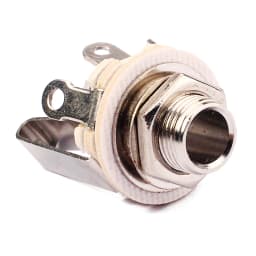 6 pieces mono input stereo output 6.35 mm 1/4 "jack socket for electric guitar