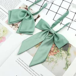 13 Colors Girl Student Bowtie Set Women Lady Ribbon Bow Tie School Party Bowknot Pink Bule Black Classic Butterfly Accessories