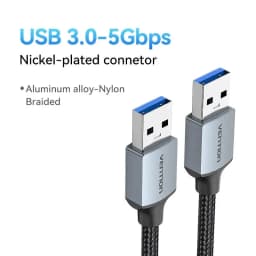 Vention USB to USB Extension Cable Male to Male 3.0 2.0 USB Extender Cord for Hard Disk TV Box Radiator USB 3.0 Cable Extension