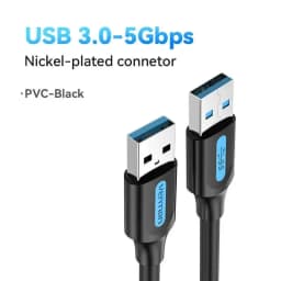 Vention USB to USB Extension Cable Male to Male 3.0 2.0 USB Extender Cord for Hard Disk TV Box Radiator USB 3.0 Cable Extension