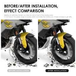For BMW F900XR F 900 XR F900 XR 2020-2026 Motorcycle Front Mudguard Fender Rear Extender Extension
