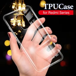 Transparent Silicone TPU for Xiaomi Redmi 9 9A 9C Note 9T 9S Pro Max Note9 9Pro 9i A C S Clear Cover Ultrathin Soft Phone Case