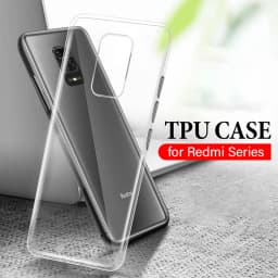 Transparent Silicone TPU for Xiaomi Redmi 9 9A 9C Note 9T 9S Pro Max Note9 9Pro 9i A C S Clear Cover Ultrathin Soft Phone Case