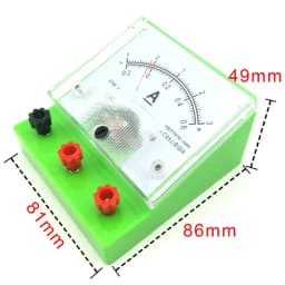 DIY STEM  Ammeter Voltmeter/ Volt Meter Physical Electrical Circuit Experiment Equipment For High School Students
