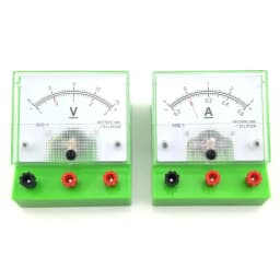 DIY STEM  Ammeter Voltmeter/ Volt Meter Physical Electrical Circuit Experiment Equipment For High School Students