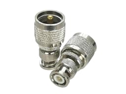 1Pcs UHF PL259 SO239 to UHF / BNC Male plug & Female jack Bulkhead & 4-holes Flange RF Coaxial Adapter connector Test Converter