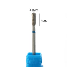 Milling Cutters For Foot Nail Drill Bits Pedicure Manicuring Foot Cuticle Clean Tools Nail File Grinding Head Accessories