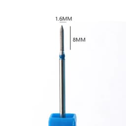 Milling Cutters For Foot Nail Drill Bits Pedicure Manicuring Foot Cuticle Clean Tools Nail File Grinding Head Accessories