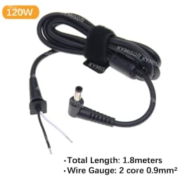 1PC 5.5*2.5mm 5.5x2.5mm DC Power Charger Plug Cable Connector for Acer for Asus for Toshiba for Lenovo Laptop adapter
