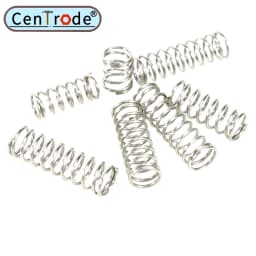 10 PCS Wire Diameter 1.2mm 304 Stainless Steel Compressed Spring Wire Diameter 1.2mm External Diameter 6-22mm Pressure Spring