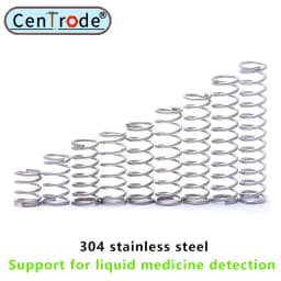 10 PCS Wire Diameter 1.2mm 304 Stainless Steel Compressed Spring Wire Diameter 1.2mm External Diameter 6-22mm Pressure Spring