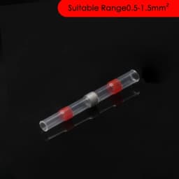 Solder Seal Wire Connectors 3:1 Shrinkage Rate Waterproof Electrical Cable Terminals Heat Shrink Tube Electrical Butt Splice
