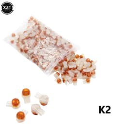 200pc Rj45 Connector Crimp Connection Terminals K1K2 100pc K3 Connector Terminal Waterproof Wiring Ethernet Cable Telephone Cord
