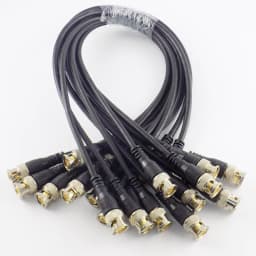 0.5M/1M/2M/3M 5m 10m BNC Male to BNC Male Cable Cord For BNC Adapter Home Extension Connector Adapter Wire for CCTV Camera
