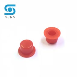 100Pcs A101 Tactile Push Button Switch Round Cap 4.5*7.4 mm Hat Shape For 6 X 6 6 * 6 mm Tact Micro Switch inner hole 3.1/3.4mm