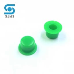 100Pcs A101 Tactile Push Button Switch Round Cap 4.5*7.4 mm Hat Shape For 6 X 6 6 * 6 mm Tact Micro Switch inner hole 3.1/3.4mm