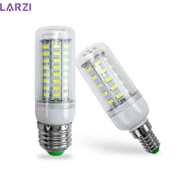 LED Lamp E27 E14 SMD 5730 220V Corn Bulb 24-72 LEDs Chandelier Candle Light for Home Decoration - Energy Efficient Lighting
