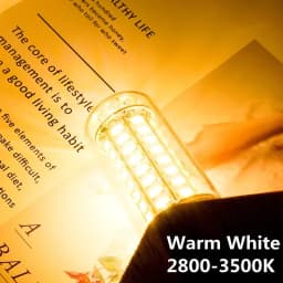 LED Lamp E27 E14 SMD 5730 220V Corn Bulb 24-72 LEDs Chandelier Candle Light for Home Decoration - Energy Efficient Lighting