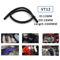Universal 3/4/6/8/10/12/14/16mm Silicone Vacuum Hose - Heat-Resistant Fuel/Oil Line for Car Motorcycle Racing Car Accessories