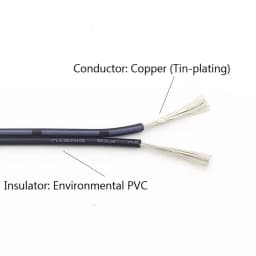 1/5/10M Copper Wire 2pins 16 18 20 22 24 26 28 30 AWG Black Red White UL2468 Electric DIY Auto LED Lighting Extension Cord Cable