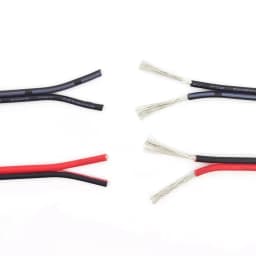 1/5/10M Copper Wire 2pins 16 18 20 22 24 26 28 30 AWG Black Red White UL2468 Electric DIY Auto LED Lighting Extension Cord Cable