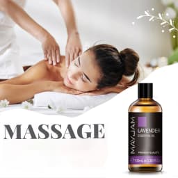 100ml Lavender Essential Oil Pure Natural Essential Oils for Help Sleeping Relaxing Diffuser Aroma Oil Rose Bergamot Ylang Ylang