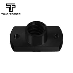 3D Printer T8 Screw Milling POM Nut Brass T8x8mm Lead 8mm for Upgrade Ender 3 CR-10 Lead Screw 3D Printer T8 Lead Screw POM Nut