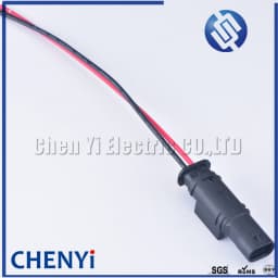 2 Pin auto fuel injector connector wires waterproof sensor plug 0-2112986-1 1-1718643-1 4F0973702 4F0 973 702