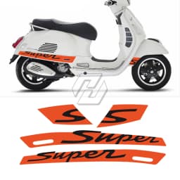 Motorcycle Decal Case for Vespa GTS 300 GTS300 Sport Super Sticker