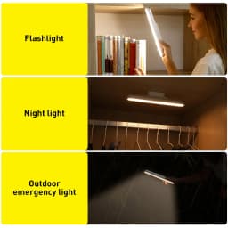 Baseus Desk Lamp Magnetic Hanging Light LED Table Lamp Rechargeable Stepless Dimming Cabinet Night Light Closet Wardrobe Lamp