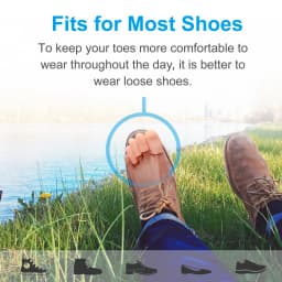 2pcs Silicone Gel Soft Toe Protectors Bunion Toe Sleeves Caps For Prevent Corns Calluses Blisters Foot Care Tool Size S L Z55202