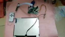 Original 9.7 "inch 1024X768 HD screen 4:3 LCD Controller LP097X02 LTN097XL01 monitor driver board HD VGA 2AV for Raspberry Pi