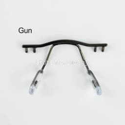 1pc eyeglasses bridge glasses nose pad arm metal rimless optical frame bridge nose pad holder eyewear accessory