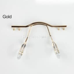1pc eyeglasses bridge glasses nose pad arm metal rimless optical frame bridge nose pad holder eyewear accessory