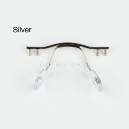 1pc eyeglasses bridge glasses nose pad arm metal rimless optical frame bridge nose pad holder eyewear accessory
