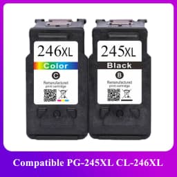 PG-245XL 245XL 246XL PG245 CL246 Ink Cartridge for Canon PG 245 PG-245 CL 246 for Pixma IP2820 MX492 MG2924 MG2520 Printer
