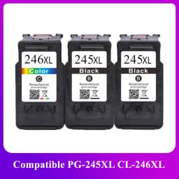 PG-245XL 245XL 246XL PG245 CL246 Ink Cartridge for Canon PG 245 PG-245 CL 246 for Pixma IP2820 MX492 MG2924 MG2520 Printer