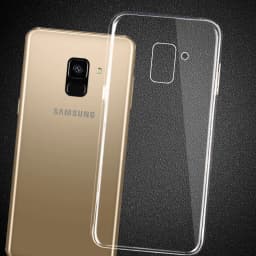 Ricestate Premium TPU Case For Samsung Galaxy A6 2018 A6+ Plus A8 Plus A7 A8 A9 2018 Transparent Silicone Soft Clear Back Cover