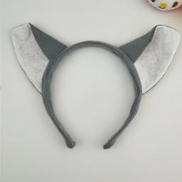 Party Children Girls Boy Plush Ear Headband  Fox Wolf   Birthday Gift  Animal  Hair Bands Halloween Costume Cosplay