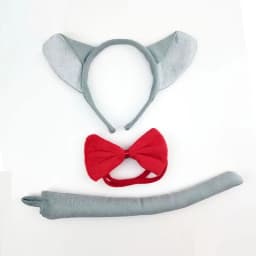 Party Children Girls Boy Plush Ear Headband  Fox Wolf   Birthday Gift  Animal  Hair Bands Halloween Costume Cosplay