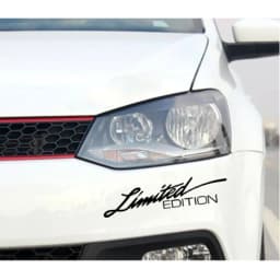 2Pcs/Set Limited Edition Car Stickers Refit Reflective Decals Car Rearview Mirror Stickers Car Body Motorcycle Stickers