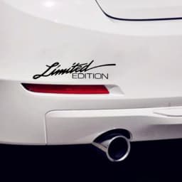 2Pcs/Set Limited Edition Car Stickers Refit Reflective Decals Car Rearview Mirror Stickers Car Body Motorcycle Stickers