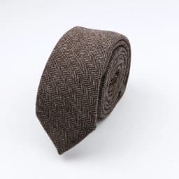Thick Cashmere Wool Gentleman Solid Color Necktie 7CM Formal Wedding Party Europen Style Red Brown Green Gray Clothing Tie Gift