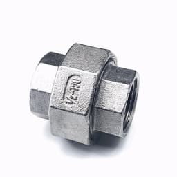 1PCS 304 Stainless Steel Union Joint Coupling 1/4" 3/8" 1/2" 3/4" 1" 1-1/4" 1-1/2" 2" BSP Female Male Thread Cast Pipe Fitting