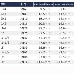 1PCS 304 Stainless Steel Union Joint Coupling 1/4" 3/8" 1/2" 3/4" 1" 1-1/4" 1-1/2" 2" BSP Female Male Thread Cast Pipe Fitting